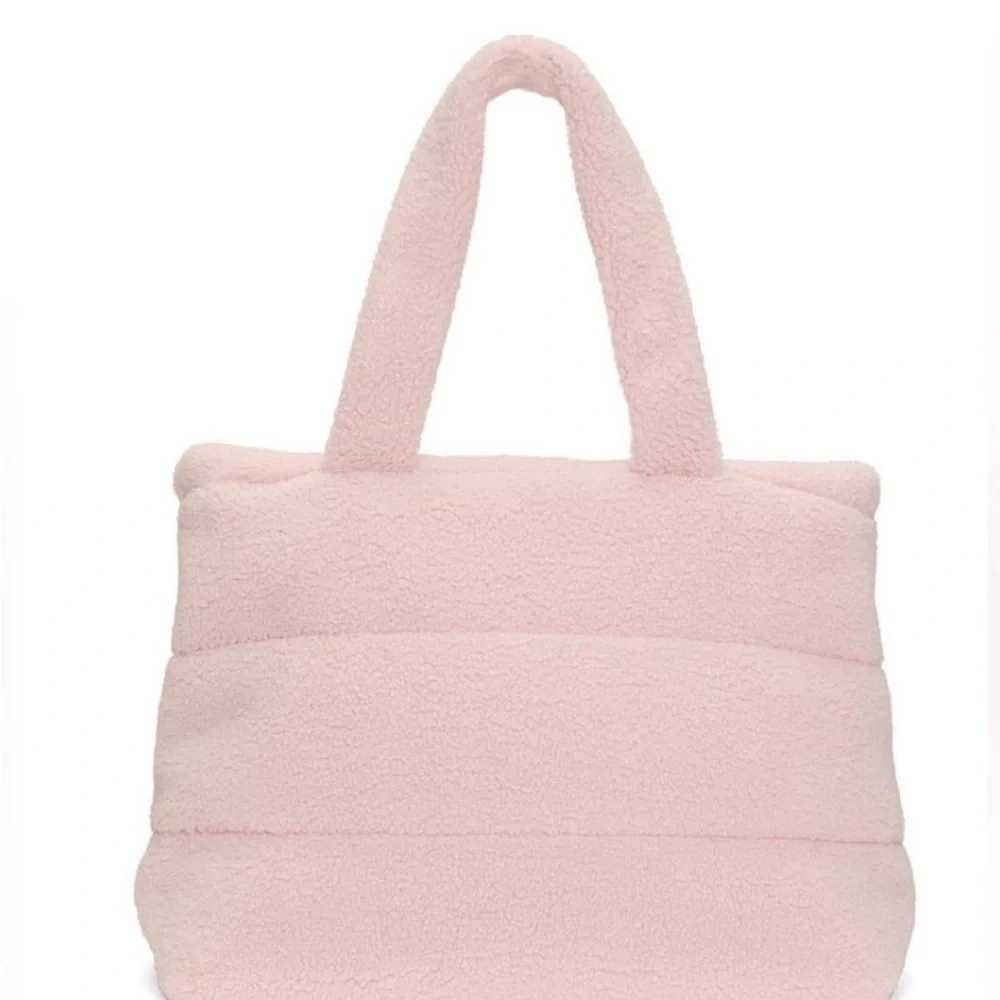 Victoria's Secret Pink Plush Tote Bag - Picture 3 of 5